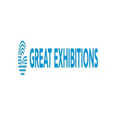 `GREAT EXHIBITIONS ΔΙΟΡΓΑΝΩΣΗ ΕΜΠΟΡΙΚΩΝ ΕΚΘΕΣΕΩΝ- GREAT TRADE EXHIBITIONS & EXPORTS CONSULTING - Logo`