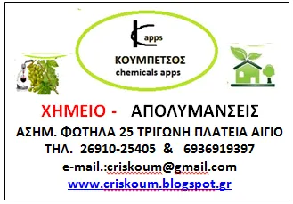 `ΧΡΗΣΤΟΣ ΚΟΥΜΠΕΤΣΟΣ - CHEMICALS APPS - Logo`