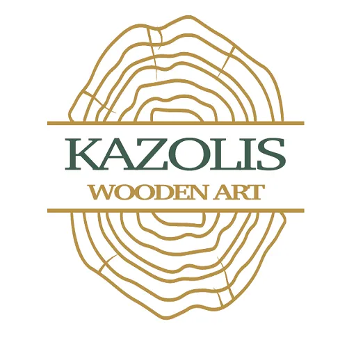 `ΑΦΟΙ Γ. ΚΑΖΟΛΗ ΟΕ - KAZOLIS WOODEN ART - Logo`