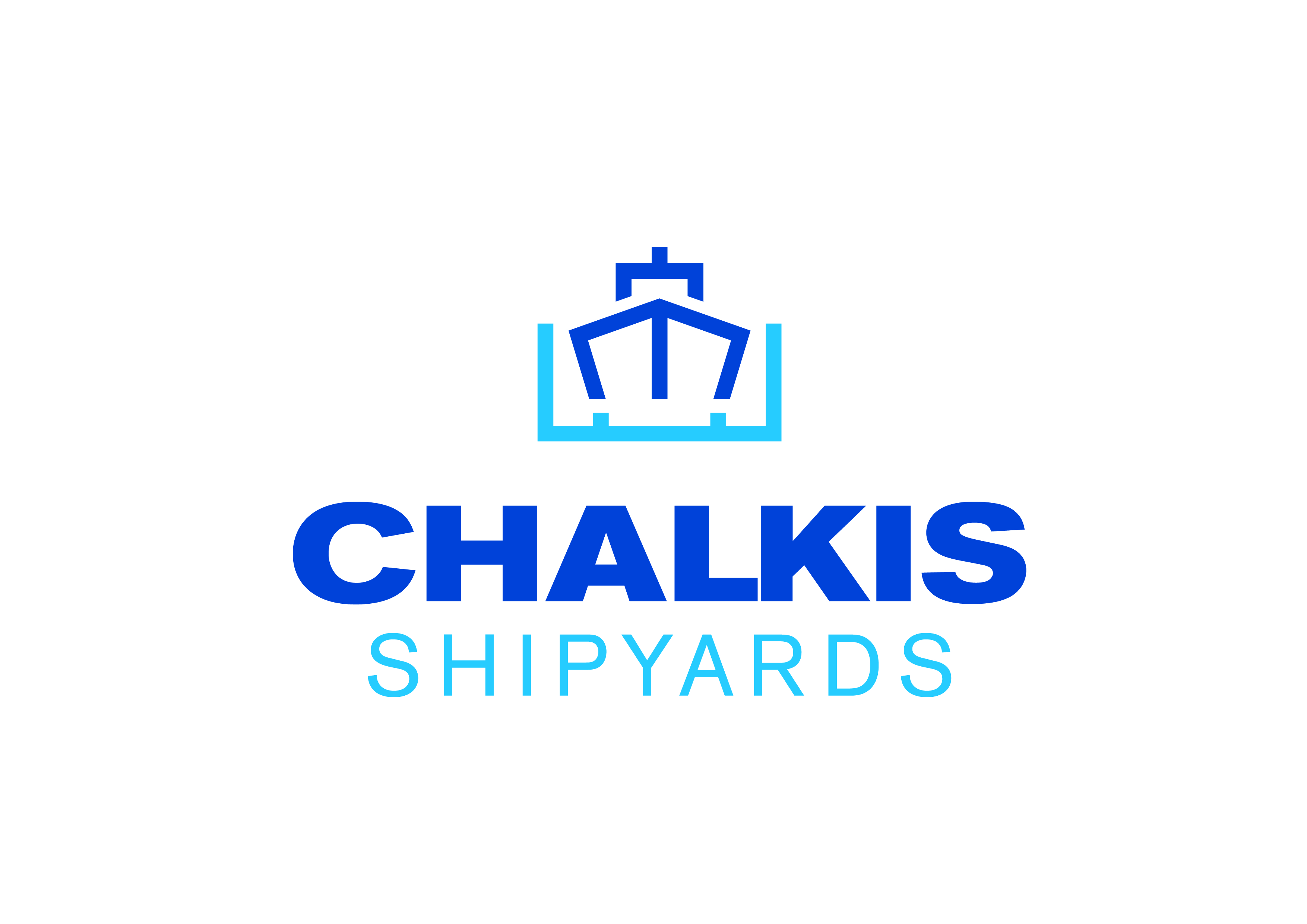 ΝΑΥΠΗΓΕΙΑ ΧΑΛΚΙΔΑΣ ΑΕ - CHALKIS SHIPYARDS SA - Logo