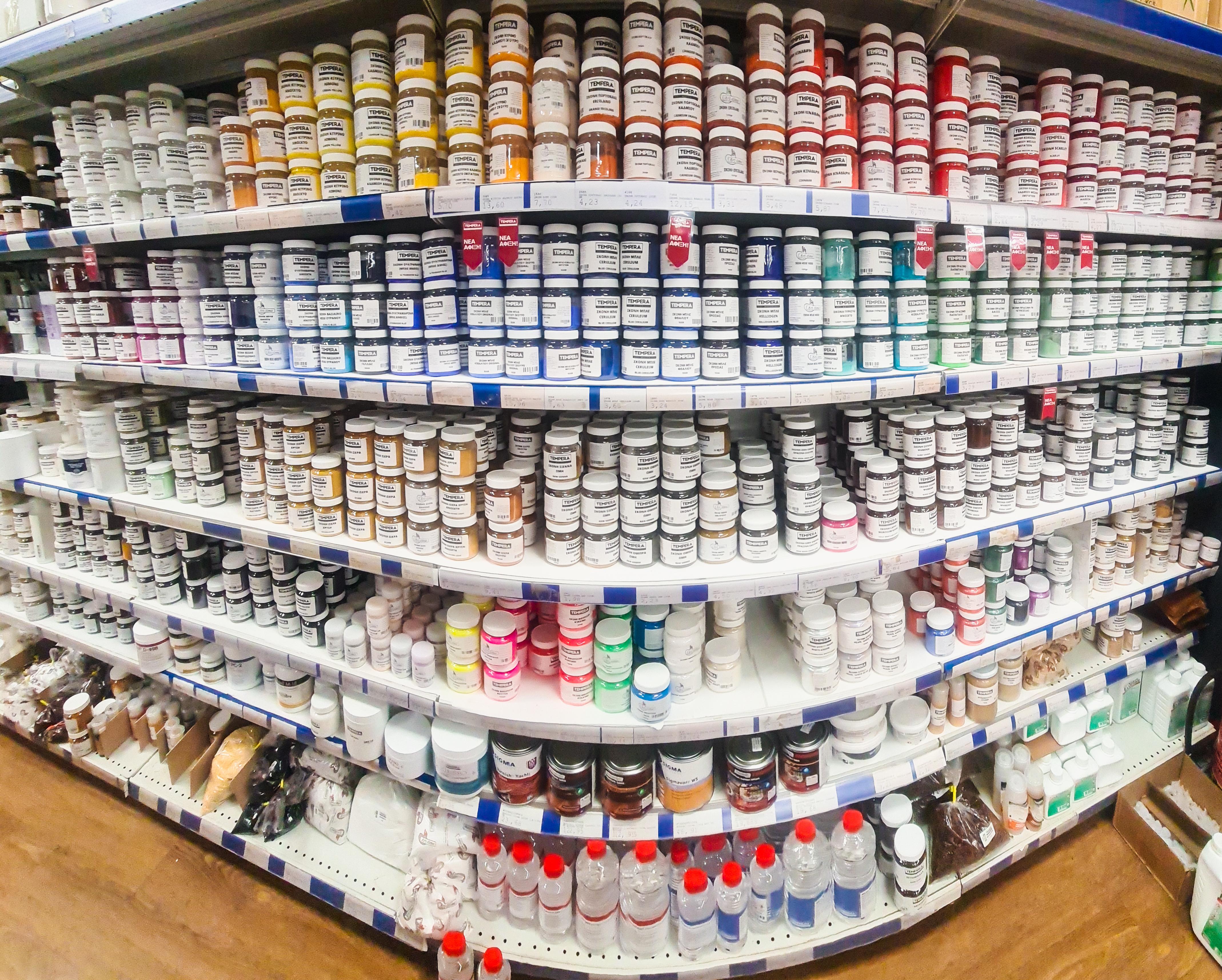 ΠΑΝΑΓΙΩΤΗΣ ΚΟΝΤΣΕΣ - TEMPERA ART MATERIALS - Εικόνα 1